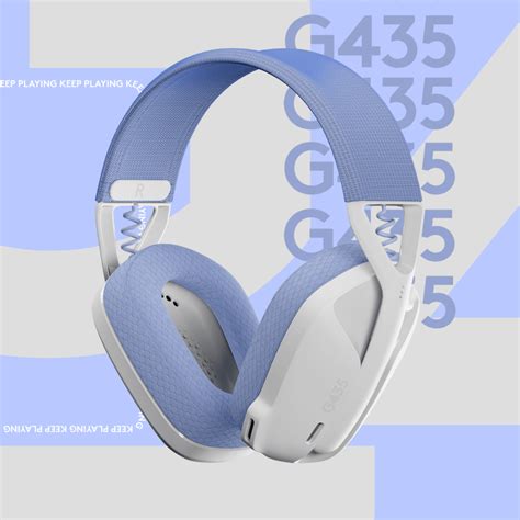 HEADSET PC - G435 LIGHTSPEED Wireless Gaming Headset - BLUE - 2.4GHZ